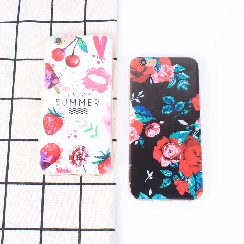 Чехол для iphone X, 8, 7 Plus, силиконовый мягкий ТПУ чехол с изображением кактуса, чехлы для телефонов с изображением цветов для Apple iphone 7, 8, 6 S, 5, 5S, SE, 10, XS, чехол