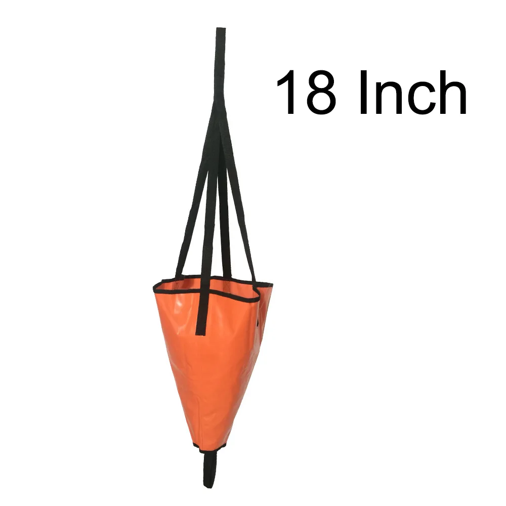 18 Inch Orange 24/18 дюймов каяк каноэ лодка яхта ПВХ морской якорь дрог Дрифтинг тормозной костюм Fising надувные аксессуары для лодки - Цвет: 18 Inch Orange