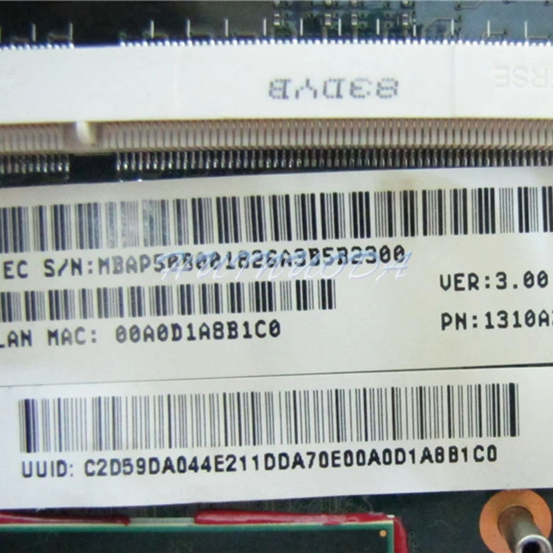 Материнская плата NOKOTION 6050A2184601 MB A02 MBAP50B001 MB. Ap50b. 001 для ноутбука acer aspire 8920 965PM DDR2 со