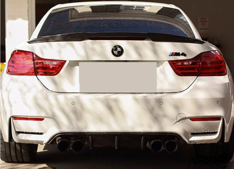 HLONGQT спойлер из углеродного волокна для BMW 4 серии F33 420 428 430 435 2014 2017