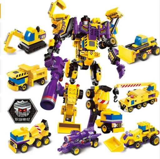 Enlighten модели Здание игрушка Совместимость с LEGO Лего Legos Конструктор E1401 599 блок 7 в 1