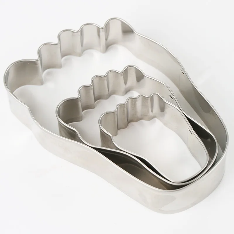 Новинка 3 шт. ножка резак для печенья из нержавеющей стали печенье кондитерские