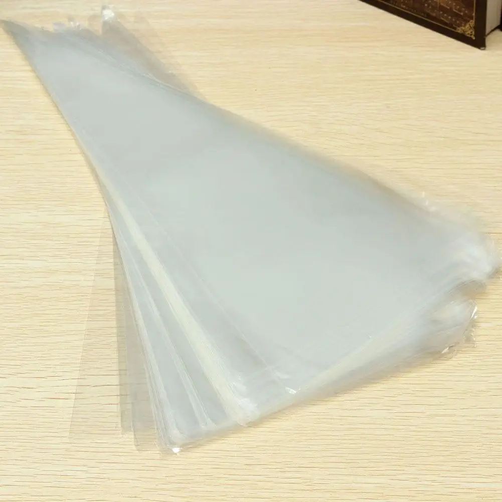 100 шт. DIY конусная прозрачная Сладкая шоколадная конфета обертка для кексов дня