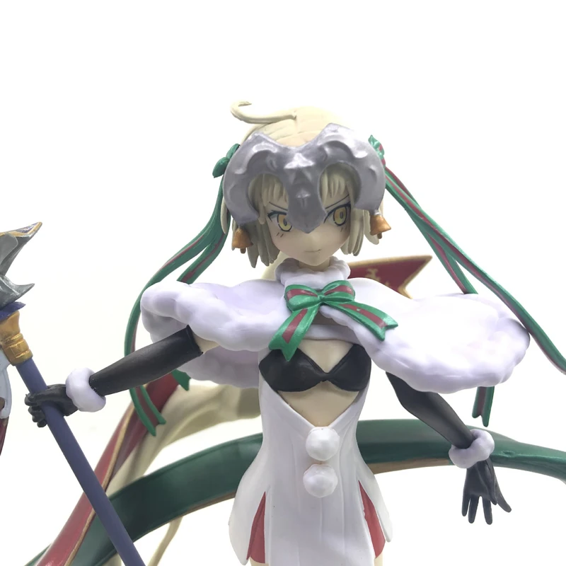 7 &quotFate Grande заказ Аниме Lancer JEANNE DɺRC Alter Santa Lily Ver. В коробке 18 см ПВХ фигурка Модель