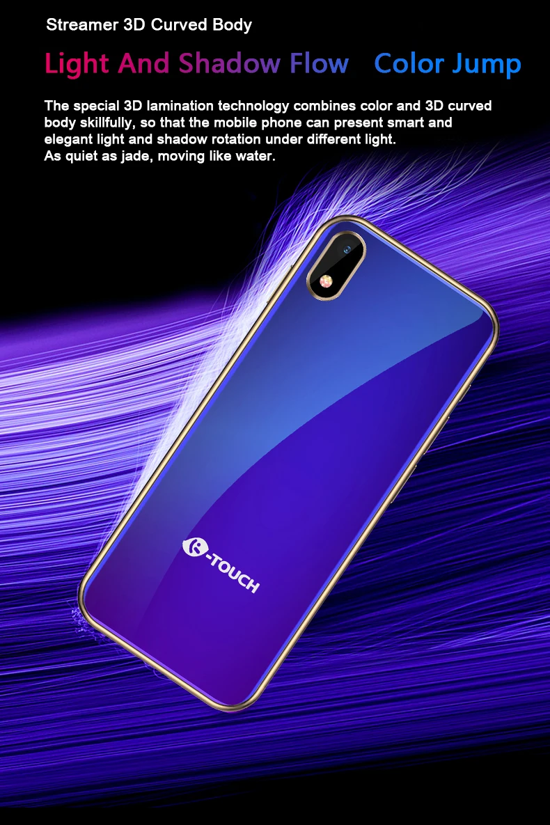 K-TOUCH I9 супер мини Карманный Android мобильный телефон 3,5 дюймов 3 ГБ ОЗУ 32 Гб ПЗУ Android 8,1 двойная SIM 4G смартфон Face ID 2200 мАч
