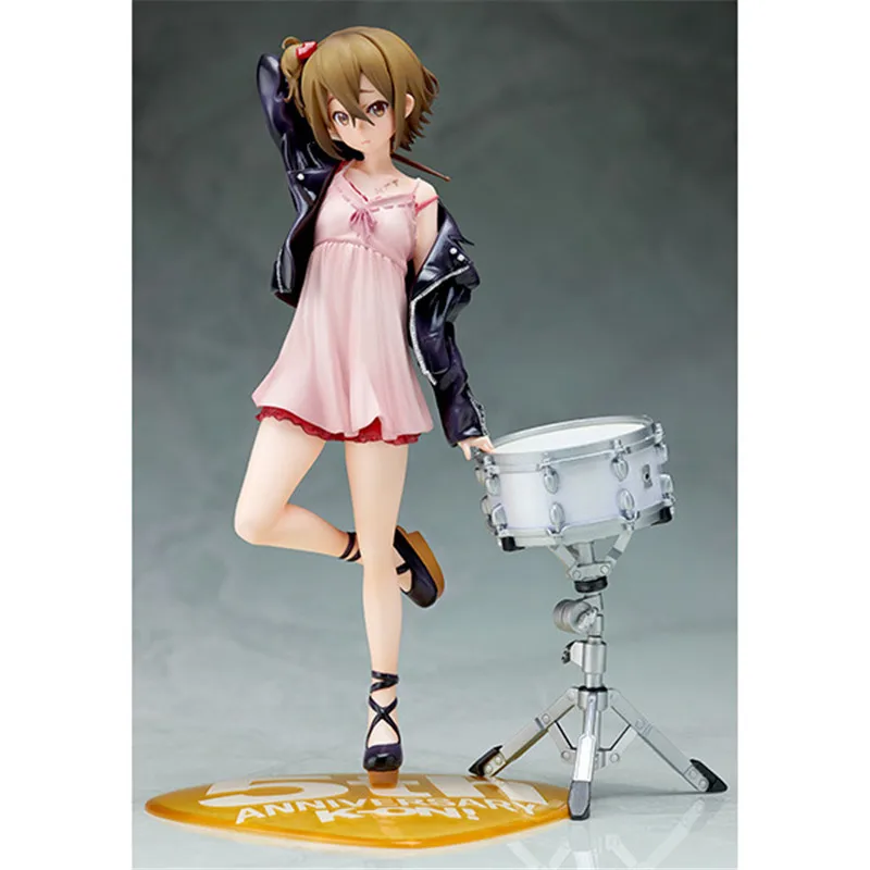 19 см аниме сильный K-ON ритсу тайнака сексуальная девушка 5th anniversary ver. ПВХ Фигурки Коллекция Модель игрушки для подарка