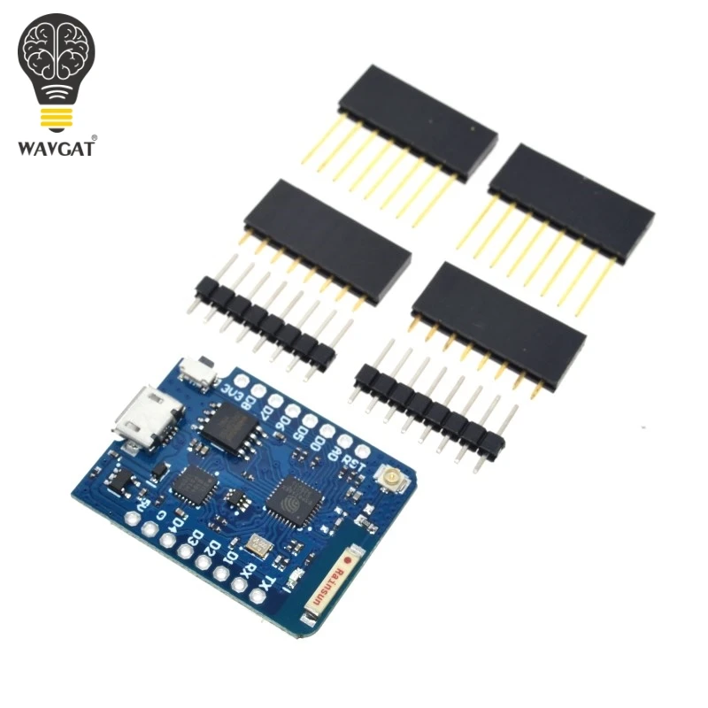 Фото Внешняя антенна WeMos D1 mini Pro - 16 м, разъем для Wi-Fi и бесплатной антенны, 1 шт. №2