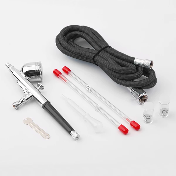 Бесплатная доставка FENGDA Аэрограф Двойного действия живопись для лица тела тату