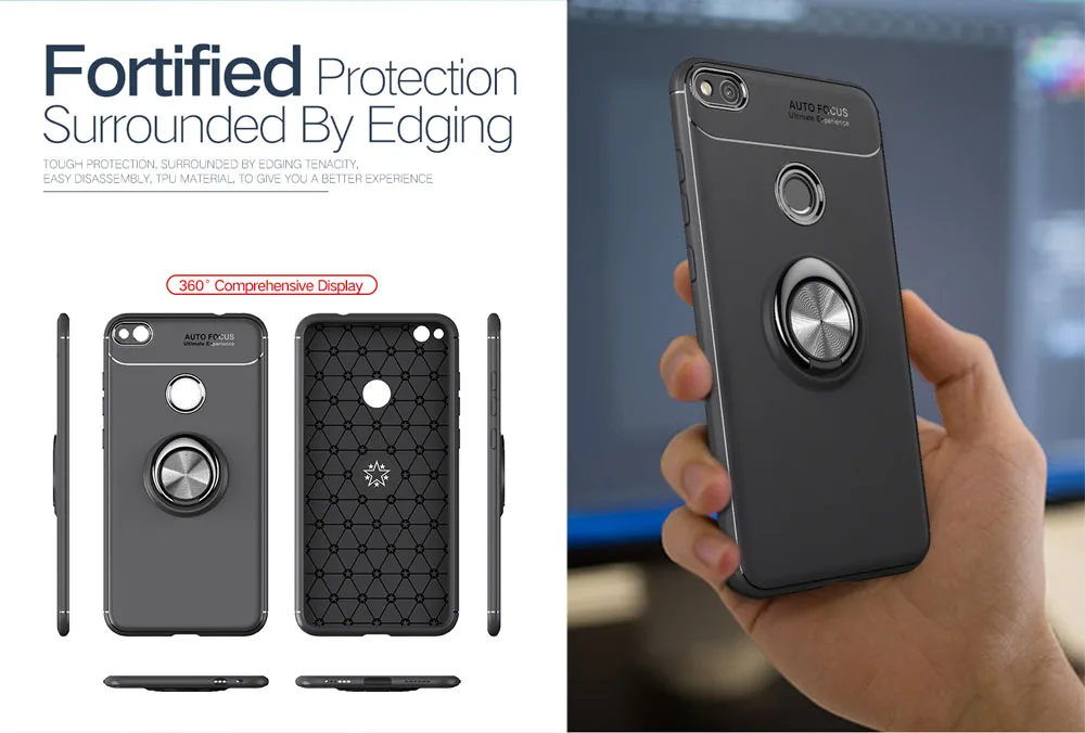 Coque 5.2For huawei P9 Lite чехол для huawei P9 P8 Honor 8 Lite Gr3 двойной EVA-L09 EVA-L19 чехол-лента на заднюю панель