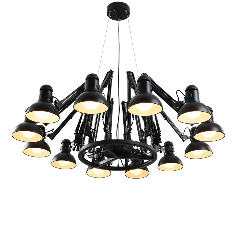 

GZMJ Big Lamp Modern Chandelier Spider Chandelier Lighting Lamp Foyer Llight Art Nordic Luxury Class Loft Design