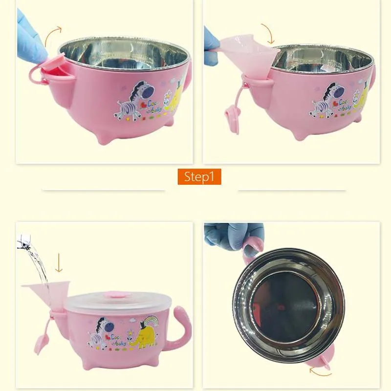 Детская миска набор посуды тарелка пищевой контейнер детская посуда для еды