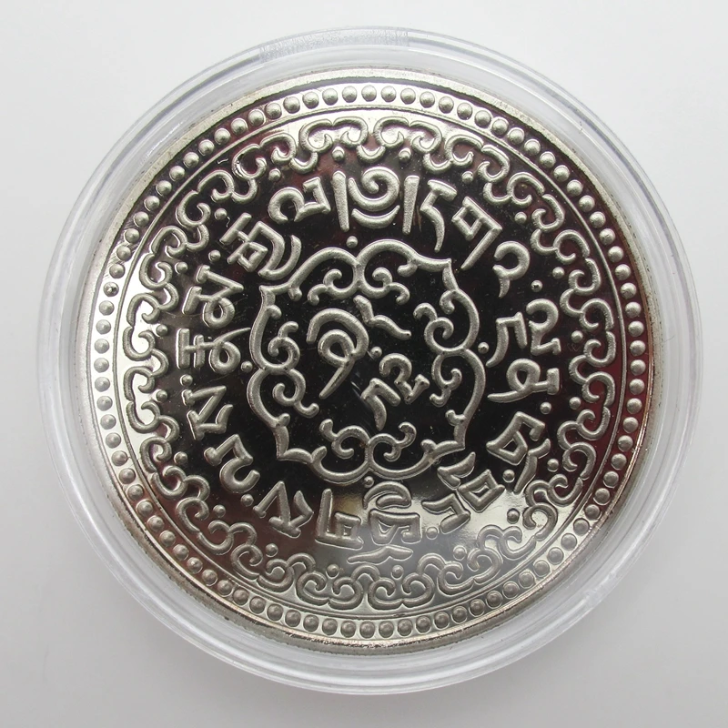 Непальские медали с изображением Льва Тибета буддизма памятная монета