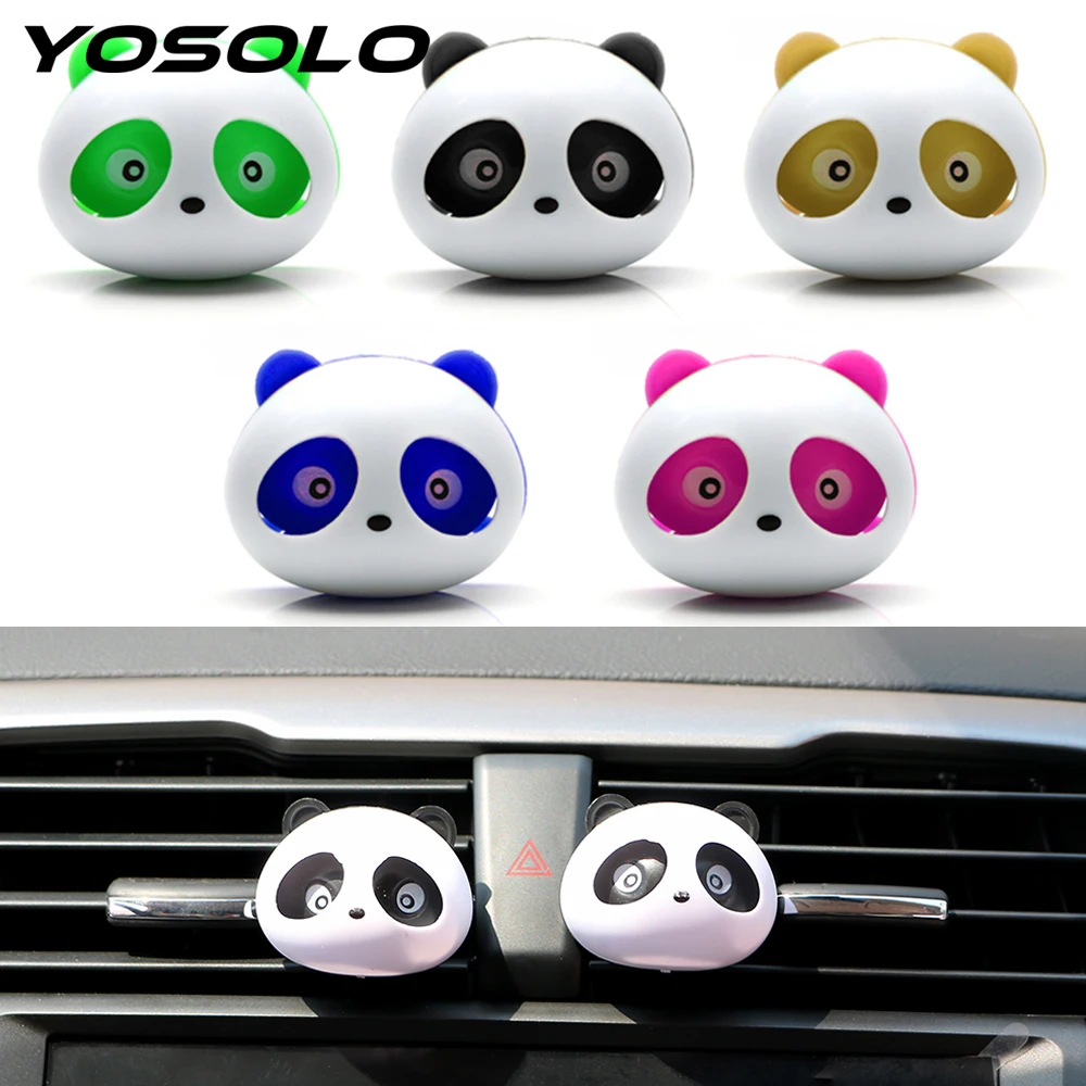 Освежитель воздуха YOSOLO для автомобиля ароматизатор с милыми глазами панды