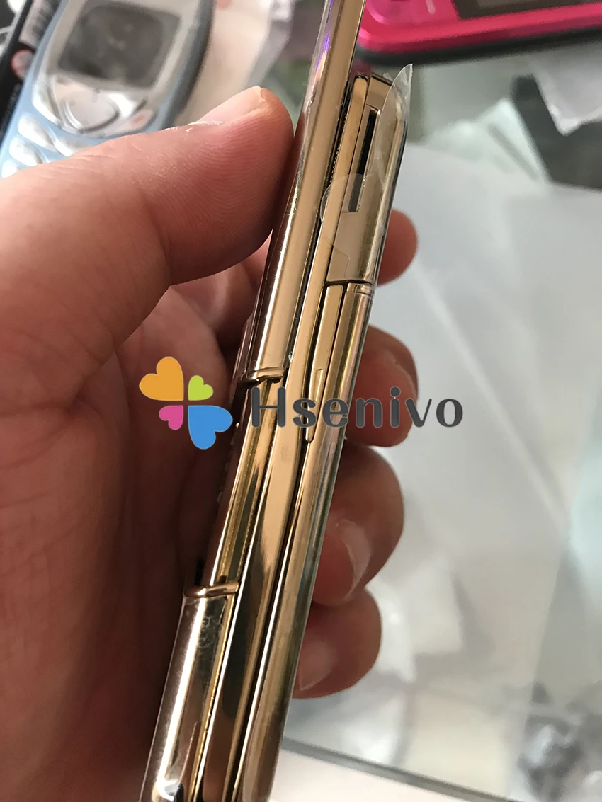 DHL отремонтированный разблокированный Nokia 8800 Arte Gold 4G Внутренняя память телефон камера 3.15MP