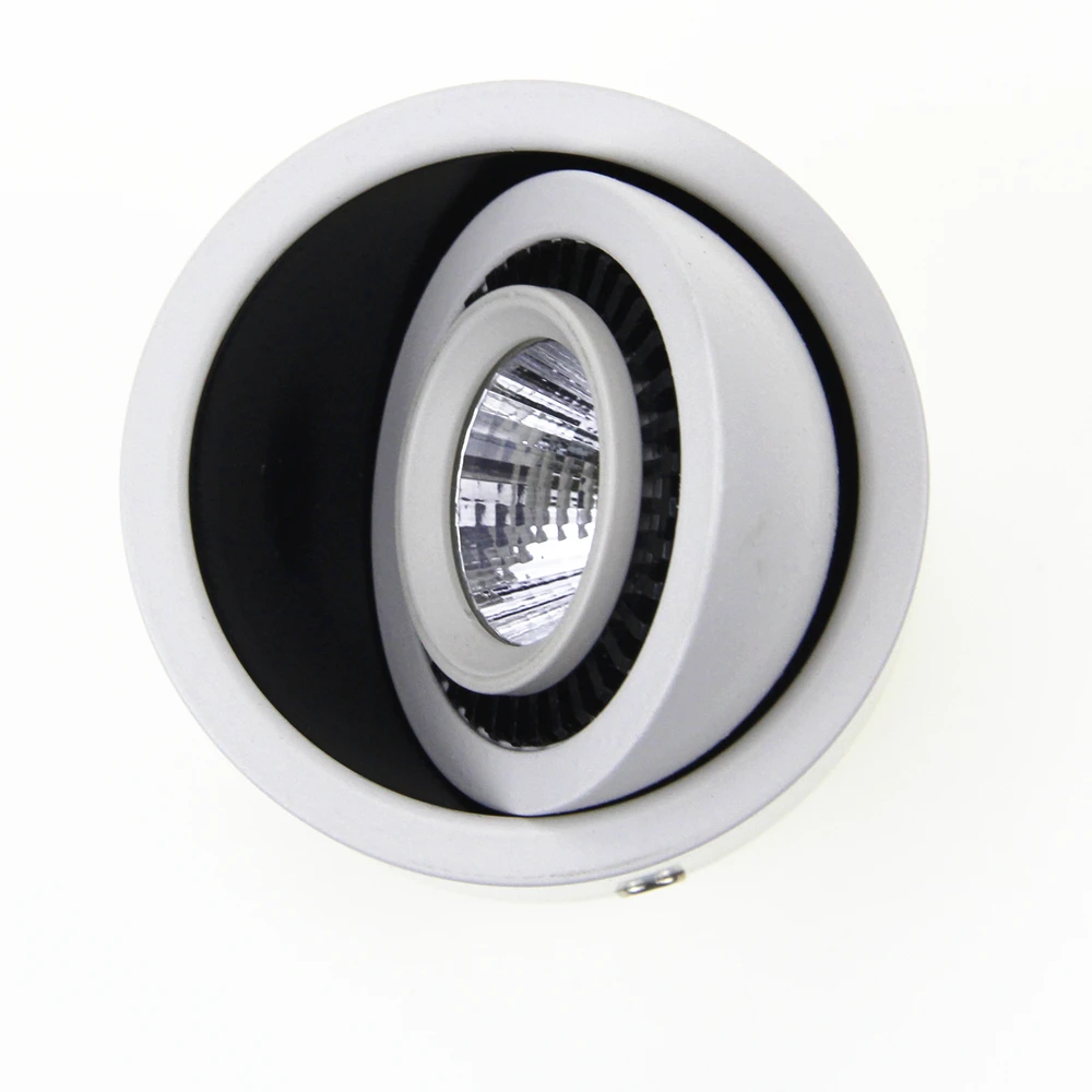 

Dimmable Led COB Ceiling Spot light 5W 7W 9W 15W 360 degree rotating Surface mounted LED Downlight 110/220V Warm White/ white