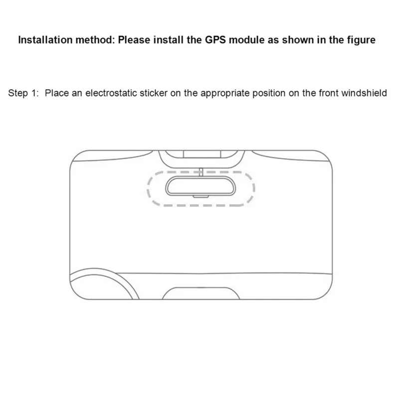 Автомобильный видеорегистратор gps модуль Поддержка функции ADAS для Xiaomi 70mai Dash Cam Pro dvr камера