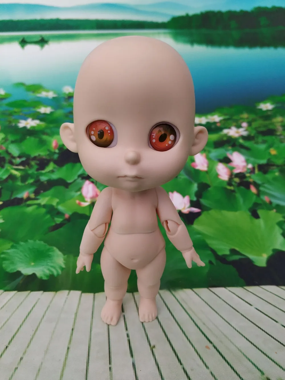 Шарнирная кукла 1/8 BJD с большим ротом и большой головой шарнирная для мужчин