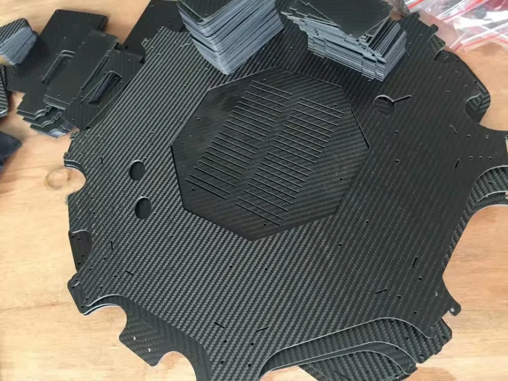 Пластина из углеродного волокна CNC услуги резки точная резьба | Игрушки и хобби