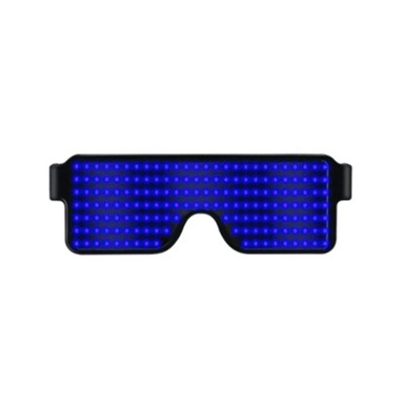 Light-Up LED Glasses Display Concerts Shows Flashing Nightclub Eyewear Party Bright Accessories Durable Useful | Дом и сад