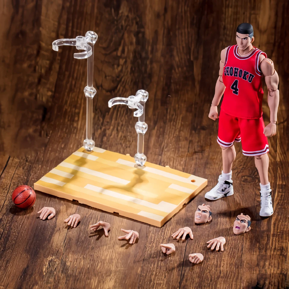 Tronzo фигурка модель GT SLAM Данк SHF Акаги Такенори передвижная, ПВХ фигурка модель игрушки SLAM Данк № 4 красные фигурки одежды