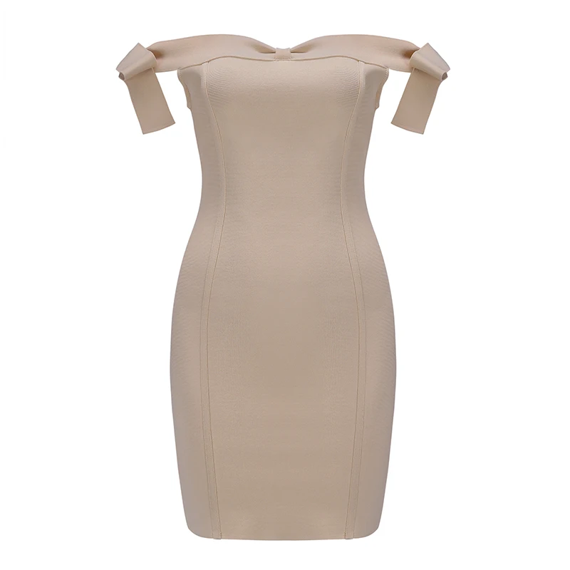 2018 новые женские пикантные облегающее платье мини цвета хаки с открытыми плечами
