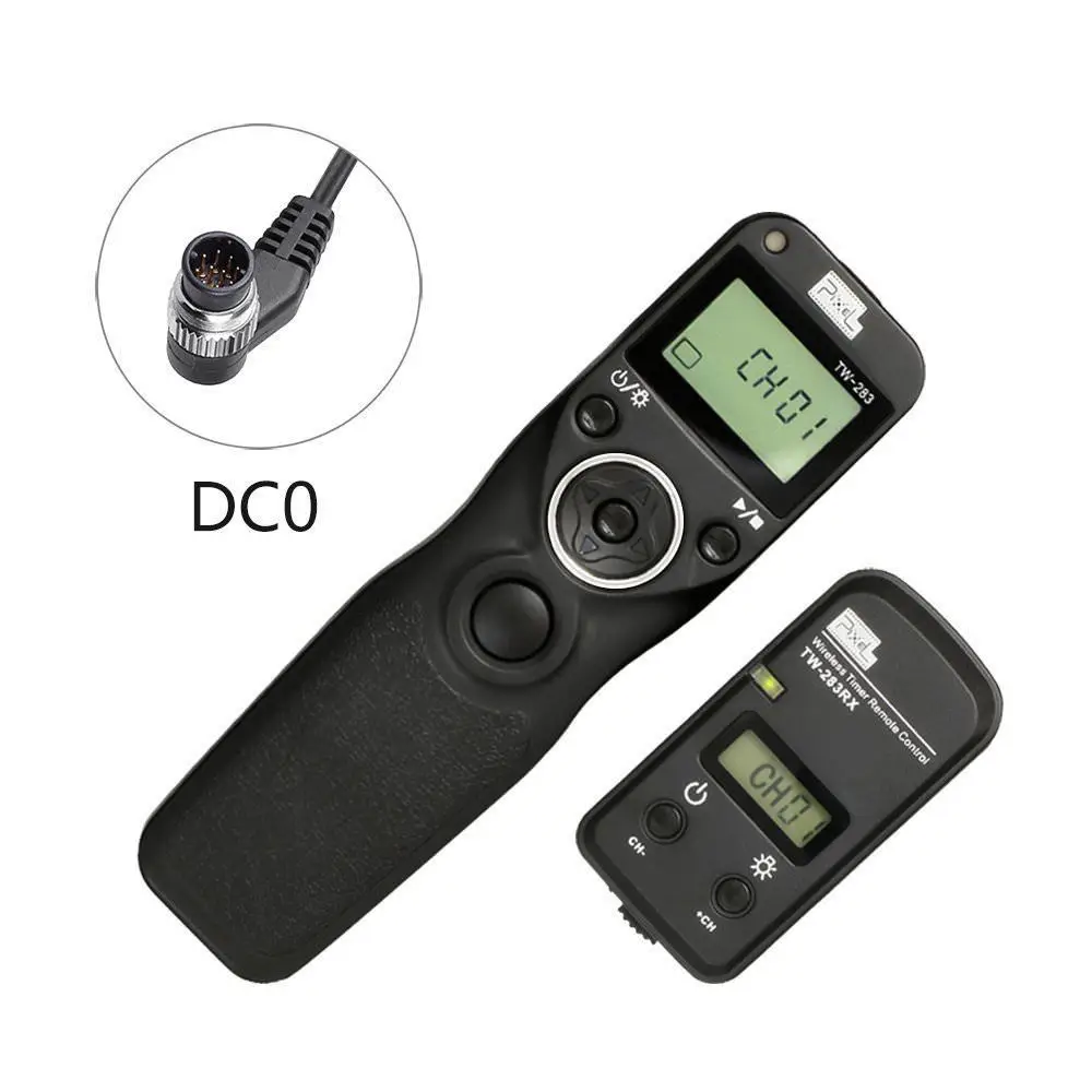 PIXEL TW-283 DC0 беспроводной Таймер спуска затвора Пульт дистанционного управления