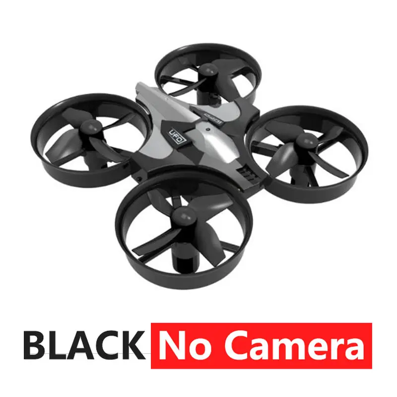 BLACK no camera Ocday пульт дистанционного управления RC Drone RC Дроны с Камера HD 2,4G 4CH 6-осевой 3D флип Безголовый режим мини-Квадрокоптер Дрон лучшие игрушки для мальчиков - Цвет: BLACK no camera