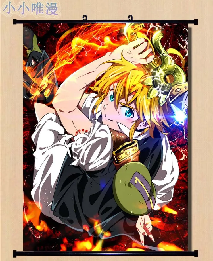 Аниме декоративная картина в Стиле персонажа Дианы из игры The Seven Deadly грехов Nanatsu no