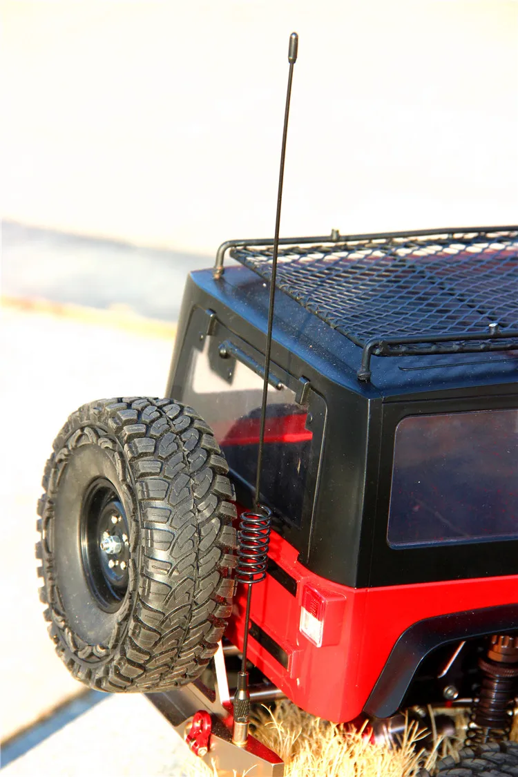 Fimonda RC Crawler Metal 160MM/275MM Decorative Antenna for 1:10 RC Crawler Axial SCX10 90046 Traxxas TRX4 RC4WD D90 D110 Tamiya