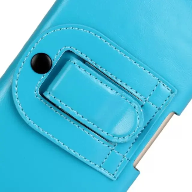 For NIU Andy 4E2I Genuine Leather Belt Case Luxury Clip Holster Pouch Bag |