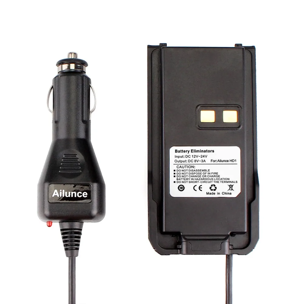 1 шт. автомобильное зарядное устройство батарея Eliminator 12В 24В для Retevis Ailunce HD1