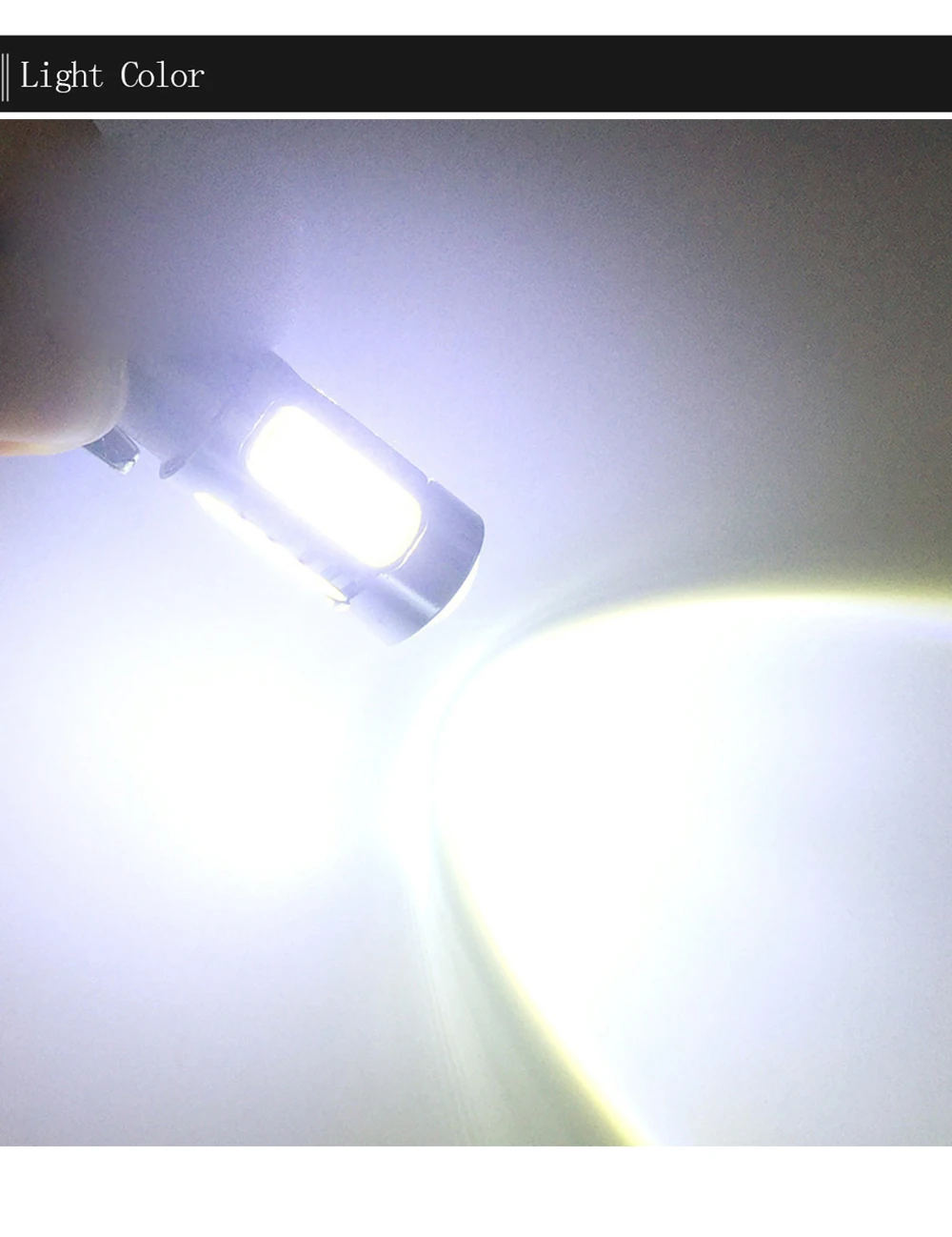 1 шт. 1156 Ba15s S25 P21W 7,5 Вт светодиодный SMD COB супер яркий белый резервный обратный светильник сигнал поворота Тормозная лампа