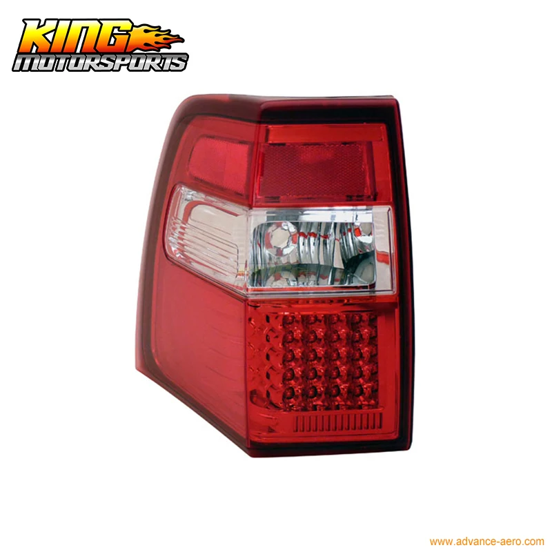 Для 2007-2010 Ford Expedition светодиодный задний фонарь красный прозрачный 08 09 США Домашняя