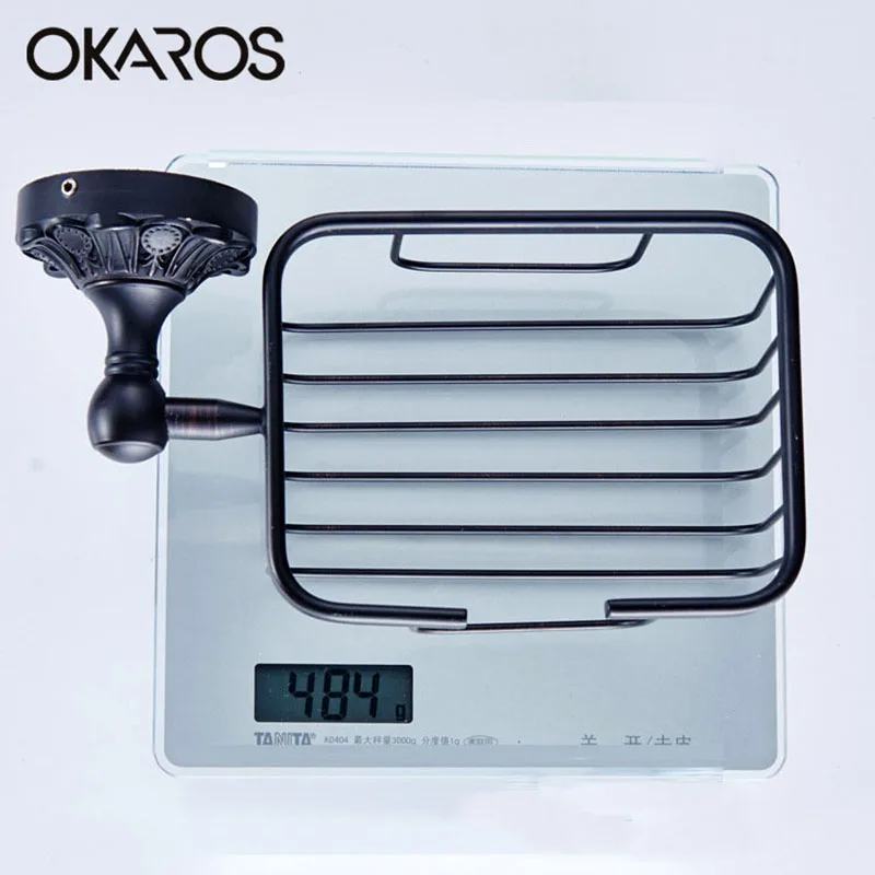 OKAROS ванная комната держатель туалетной бумаги рулон корзина масло втирают