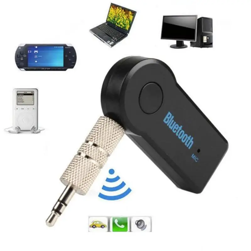 Handfree Автомобильный Bluetooth музыкальный приемник Универсальный 3 5 мм потоковый A2DP
