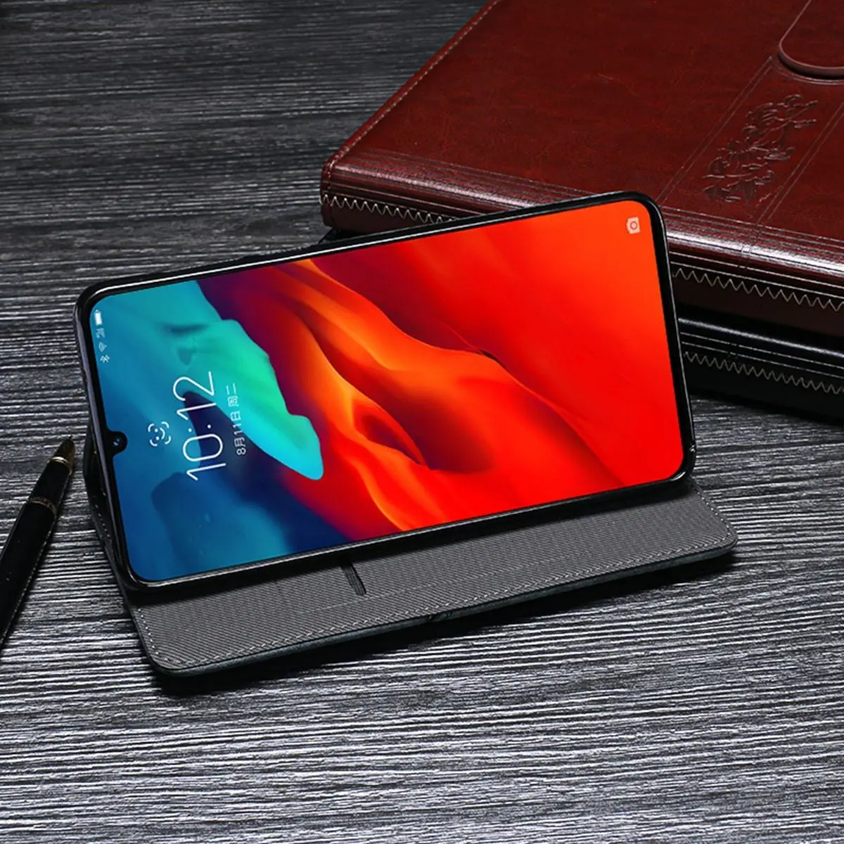 Чехол КРЫШКА ДЛЯ lenovo Z6 Pro из искусственной кожи чехол бумажник с откидной крышкой