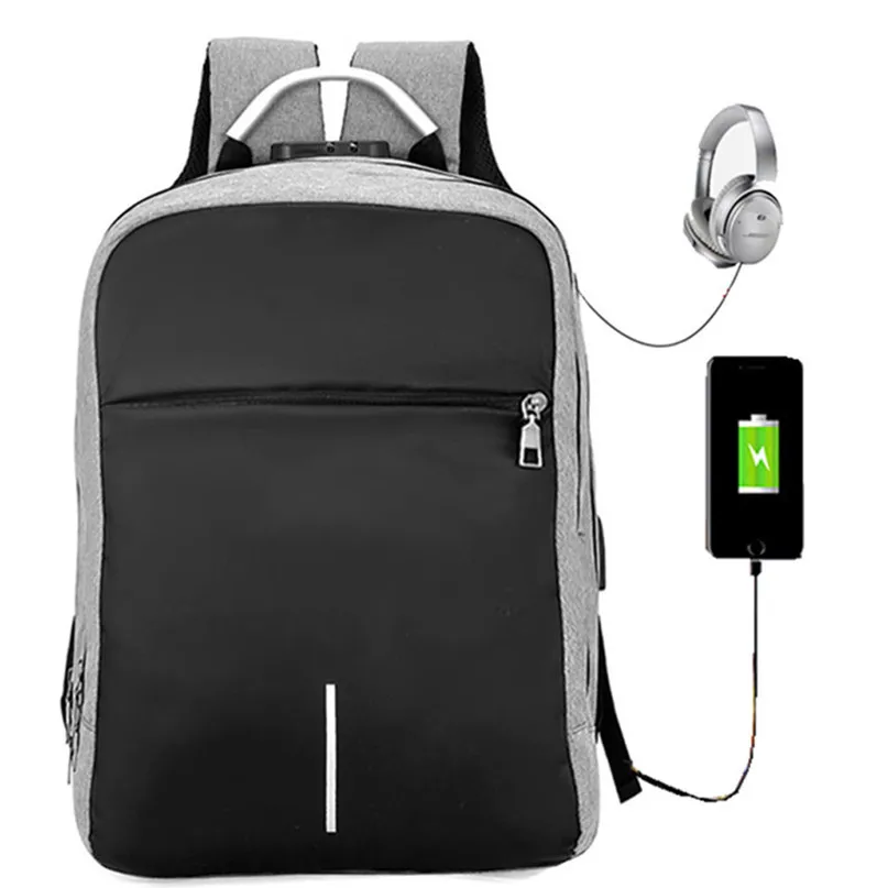 Спортивная сумка На открытом воздухе USB зарядка Кемпинг Пеший Туризм замок