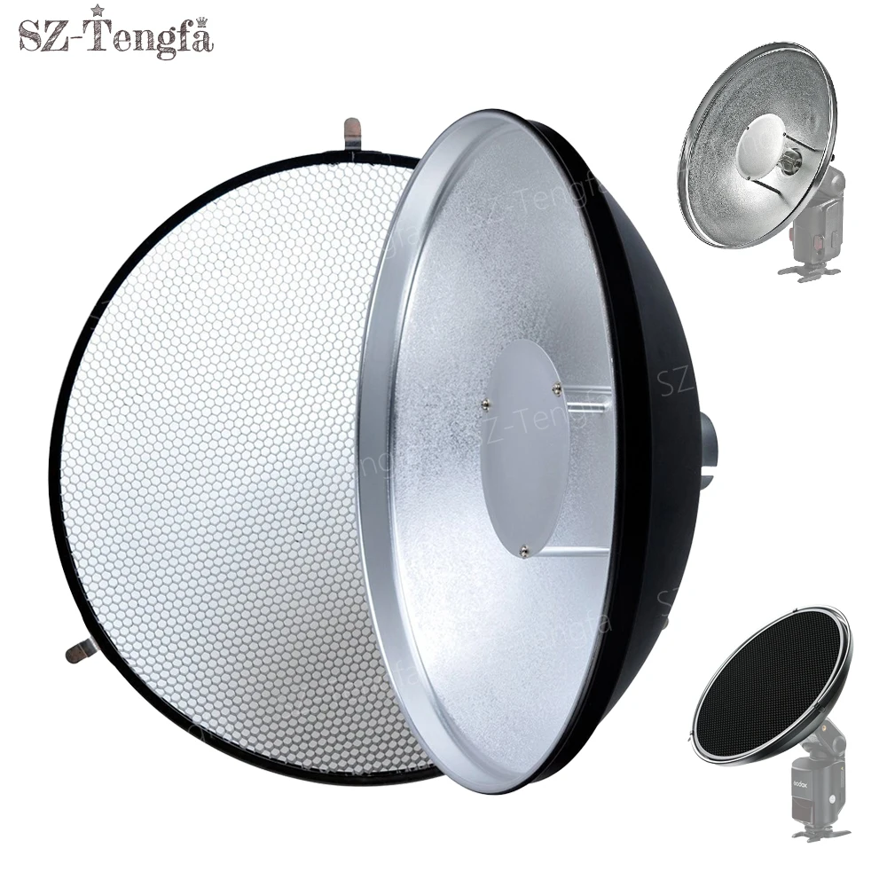Godox Красота блюдо AD-S3 с сеткой AD-S4 рассеиватель для WITSTRO Speedlite Flash AD180 AD360 AD200 (жесткий