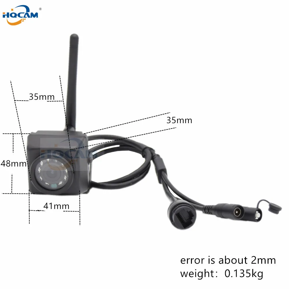 HQCAM Camhi 1920P 1080P мини Водонепроницаемый IP66 TF слот для карт ИК Ночное Видение IP камера Wifi открытый автомобиль и автомобиль флота и Птичье гнездо