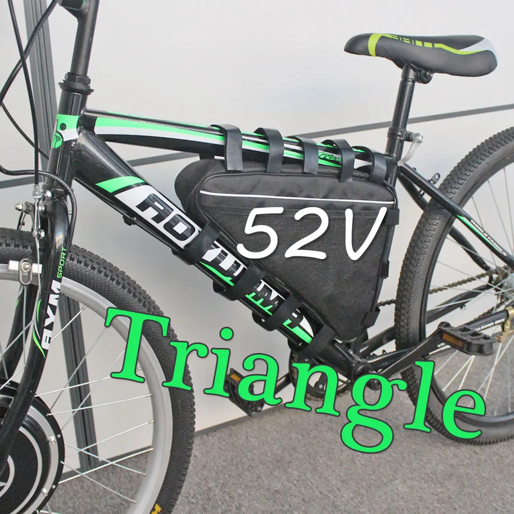 EBike 52V 30AH батарея для 1000W 2000W литиевая электрического велосипеда аккумулятор