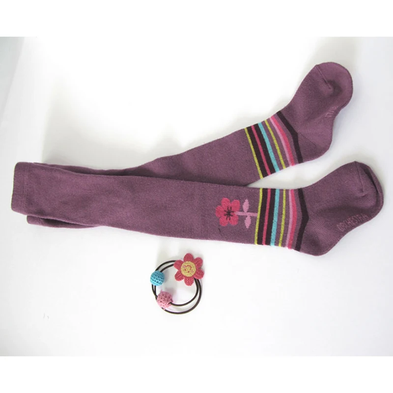 Детские колготки на весну и осень хлопковые для маленьких девочек детские