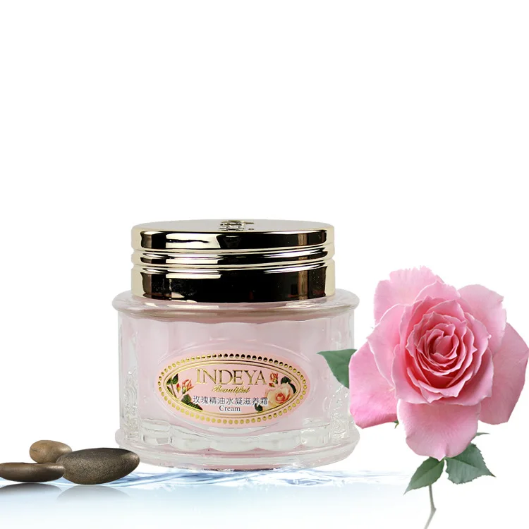 Розовое эфирное масло для ухода за лицом увлажняющий крем лица увлажняющее