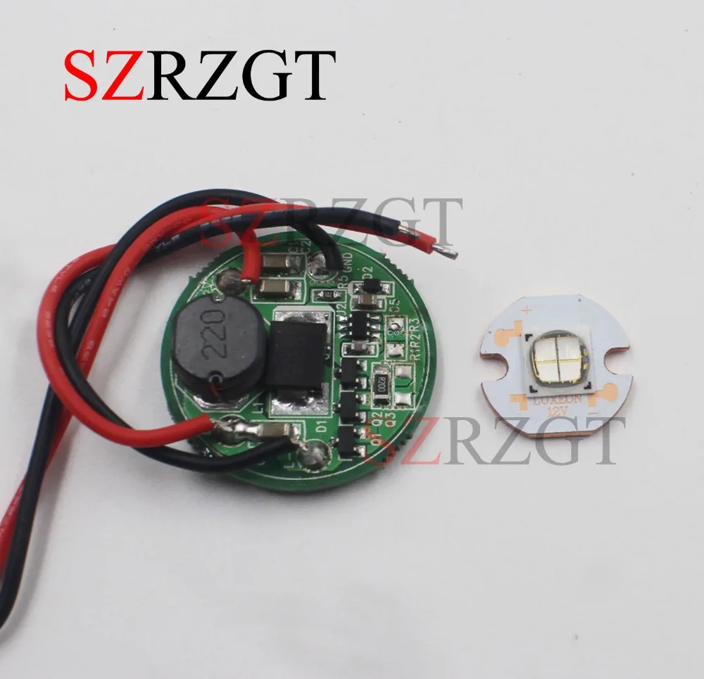 10 Вт 7070 LUMI светодиодный S luxion Rebel Королевский синий 445-455nm мощный светодиодный светильник с 16 мм звездой+ Драйвер