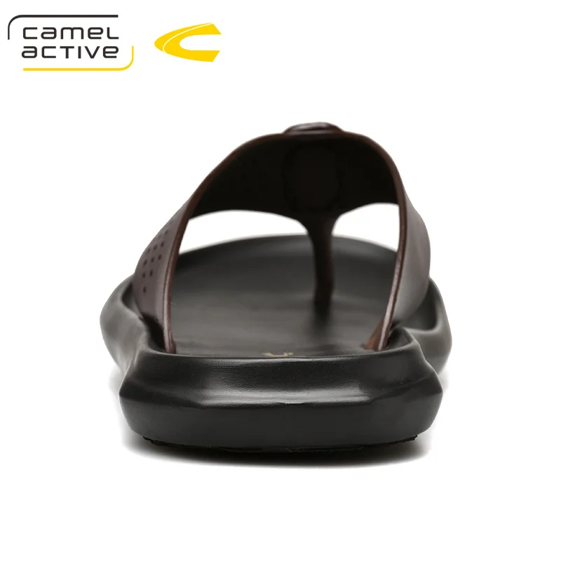 Camel Active/Новинка года; мужские шлепанцы из натуральной кожи; Летняя обувь; Мужская модная удобная прогулочная обувь; пляжная обувь; большие размеры