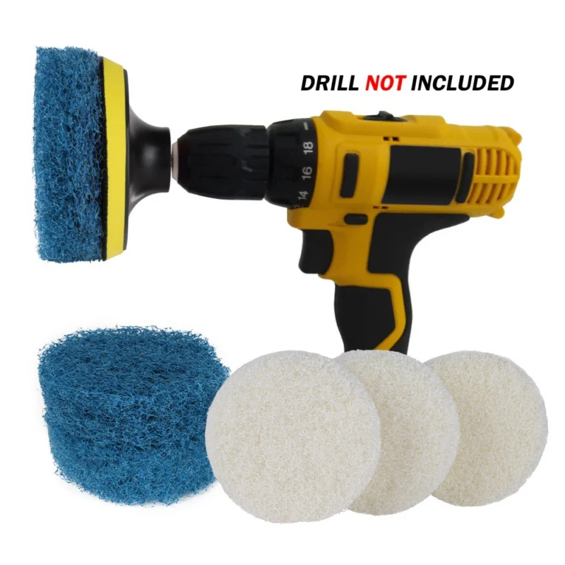 Электрическая щетка набор кистей для ванной сверла очистки крепления