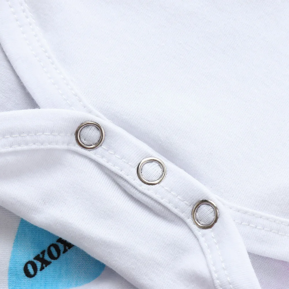 4 шт. комплекты летней одежды для новорожденных девочек комбинезон с надписью Heart