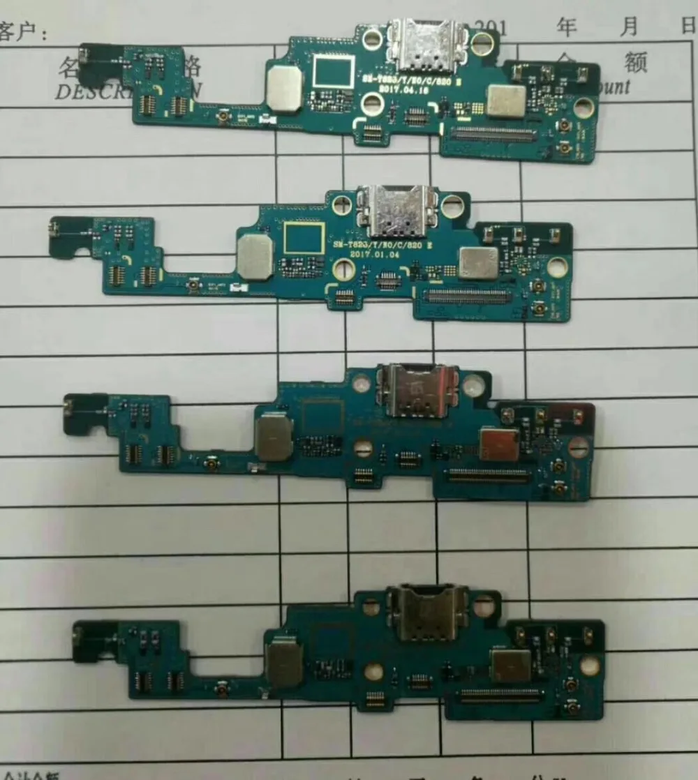 Плата с зарядным портом Flex для samsung Galaxy Tab S3 9,7 T820 T825 SM-T820 SM-T825 USB зарядный порт док-станция гибкий кабель