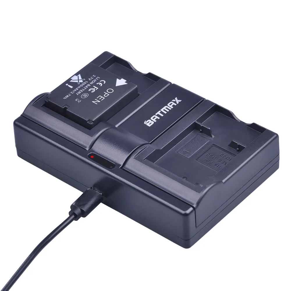 3 шт. батарейки SD20 DS + USB двойное зарядное устройство для экшн-камер Rollei 3S DS-SD20 ActionPro