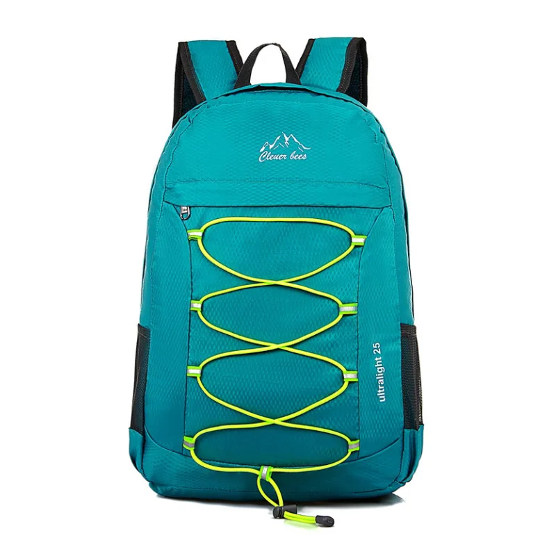 Folding Backpack Ultralight Waterproof Men's Laptop Craft Nylon Shoulders Package Traveling for Work on Foot | Багаж и сумки