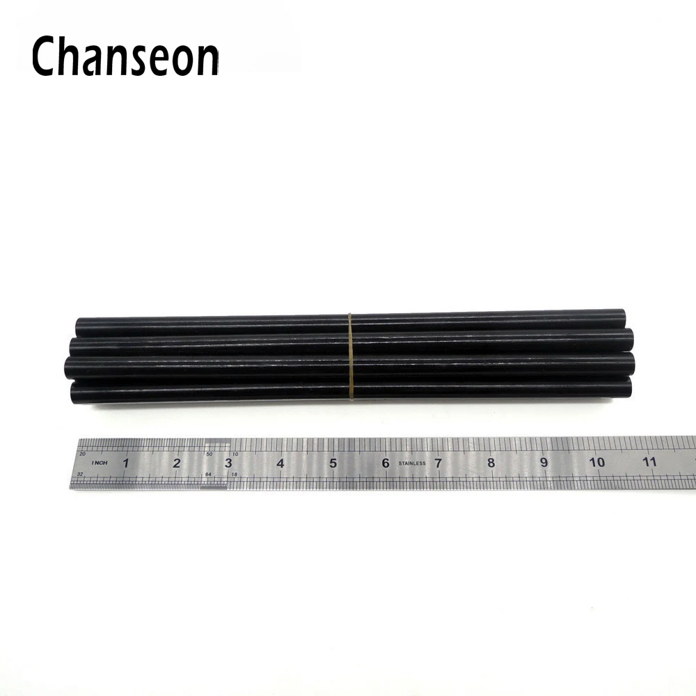 Chanseon термоплавкие клей карандаши черный сплав аксессуары 10 шт./лот 11 мм DIY